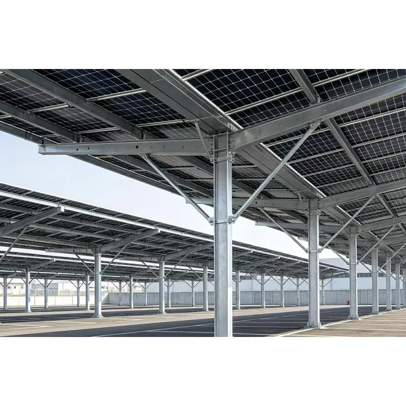 Fotovoltaická ocelová konstrukce